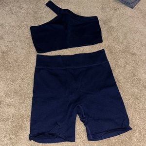 Navy Blue Workout set